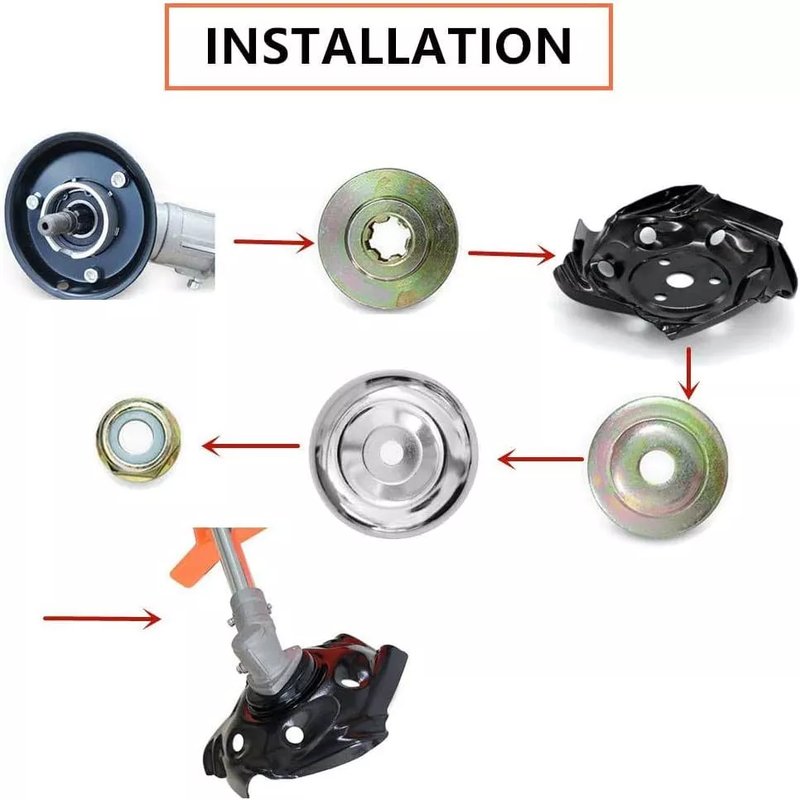 CDIYTOOL Metalna glava za kosilicu