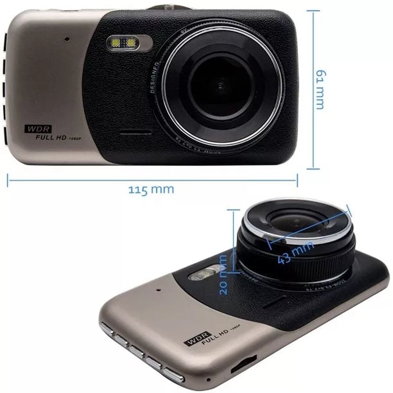 Auto kamera Full HD 4″ sa parking kamerom