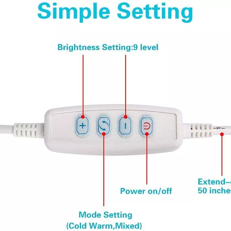 Držač za telefon i LED osvetljenje za LIVE stream